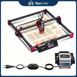 AlgoLaser Laser Engraver Machine 10W Exclusive 3.5" Touch Screen for DIY, Cutting Tool for Wood MDF CNC Router Carpentry Tools