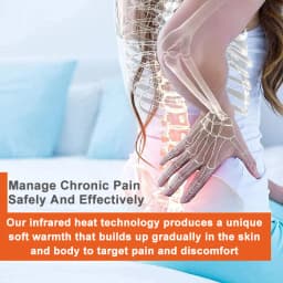 Natural Tourmaline Germanium Stone Mattress Massage Heating Pad Far-Infrared Thermal Stone Therapy 190x60cm Relieve Back Pain