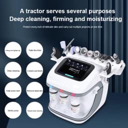 The New 10 In 1 Aqua Peeling Lift Skin Bubble Moisturizer Oxygen Machine Skin Care Cleansing Facial Dermabrasion Equipment