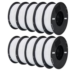 KINGROON Flexible TPU Filament 1.75mm, 5KG 10KG 3D Printing TPU Filament For 3D Printer, Soft 3D Plastic Material Non-Toxic