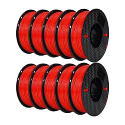 KINGROON Flexible TPU Filament 1.75mm, 5KG 10KG 3D Printing TPU Filament For 3D Printer, Soft 3D Plastic Material Non-Toxic
