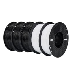 KINGROON Flexible TPU Filament 1.75mm, 5KG 10KG 3D Printing TPU Filament For 3D Printer, Soft 3D Plastic Material Non-Toxic