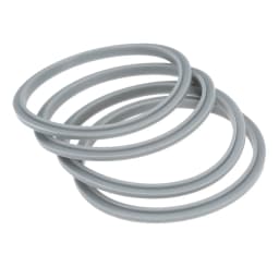 4 Pcs Blender Seal Ring Rubber Rings Gaskets with Lip Fit for Nutribullet 600/900 Series Blender Replacement