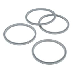 4 Pcs Blender Seal Ring Rubber Rings Gaskets with Lip Fit for Nutribullet 600/900 Series Blender Replacement
