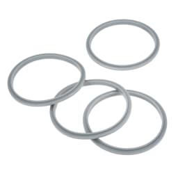 4 Pcs Blender Seal Ring Rubber Rings Gaskets with Lip Fit for Nutribullet 600/900 Series Blender Replacement