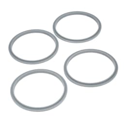 4 Pcs Blender Seal Ring Rubber Rings Gaskets with Lip Fit for Nutribullet 600/900 Series Blender Replacement