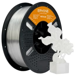 ERYONE 1KG PETG Filament 1.75mm, Big Sale 3D Printer Strong Filament Easy Print Multiple Colours Available