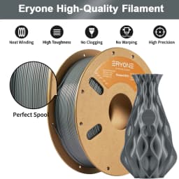 ERYONE 1KG PETG Filament 1.75mm, Big Sale 3D Printer Strong Filament Easy Print Multiple Colours Available