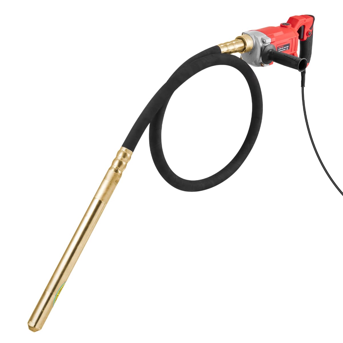 SucceBuy 800W Electric Vibrator 13000 VPM Electric Concrete Vibrating Tool Portable Pencil Cement Vibrator Remove Air Bubble