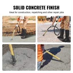 SucceBuy 800W Electric Vibrator 13000 VPM Electric Concrete Vibrating Tool Portable Pencil Cement Vibrator Remove Air Bubble