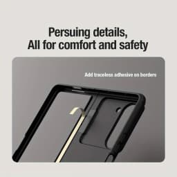 for Samsung Galaxy Z Fold 5 Case with Kickstand, Built-in Slide Camera Cover & Hinge Protection, Shockproof Non-Slip Stand Case