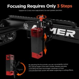ACMER P1 10W Powerful Laser Engraver Wifi APP Control Woodworking Cutting Machine Wood Leather Panel Engraving 400x410mm Size