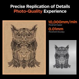 ACMER P1 10W Powerful Laser Engraver Wifi APP Control Woodworking Cutting Machine Wood Leather Panel Engraving 400x410mm Size
