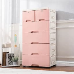 Drawer Plastic Bookshelf Storage Living Room Cabinets Filing Toy Display Cabinet Bedroom Closet Furniture