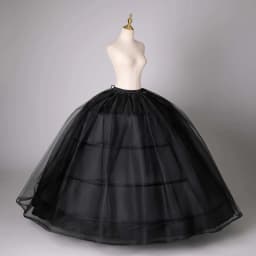 New Hot Sell 4 Hoops Big White Petticoat Super Fluffy Crinoline Slip Underskirt For Wedding Dress Bridal Gown In Stock