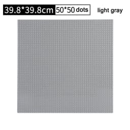 32*32 50*50 Dots Classic Base Plates Blocks DIY Small Size City Road Bricks Baseplates Construction Building Toys For Kids Gifts