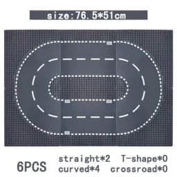 32*32 50*50 Dots Classic Base Plates Blocks DIY Small Size City Road Bricks Baseplates Construction Building Toys For Kids Gifts