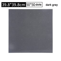 32*32 50*50 Dots Classic Base Plates Blocks DIY Small Size City Road Bricks Baseplates Construction Building Toys For Kids Gifts