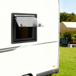900*500MM/450x500MM Aluminum RV Hinged Push Out Window Caravan Accessories for Camper and Trailer