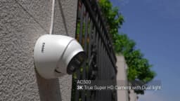 Annke AC500 3K IR Ultra HD IP PoE Camera Dual Light Outdoor PoE Security Camera Human Vehicle Detection Built-in Microphone