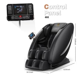 Massage Chair Recliner with Zero Gravity, Full Body Massage Chair with Heating, Bluetooth Speaker, Airbags, Foot Roller