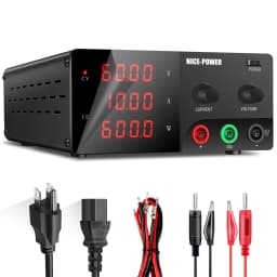 30V 30A 20A 60V 10A Lab Bench Power Supply 900W Digital Adjustable Regulated DC Power Supply Variable Voltage Shipping From USA
