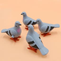 Baby Wind Up Toys Cute Jumping Pigeon Clockwork Toy Funny Simulation Animal Kids Educational Toys for Children Boys Girls Gift