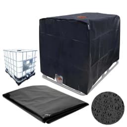4 Colors IBC Outdoor Cover for Rain Water Tank 1000 Liters Container Foil Waterproof Anti-Dust Cover Sun Protection Oxford Cloth