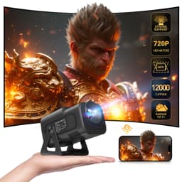 XGODY 4K Projector 1080P Full HD Smart HD LED 5G WiFi Bluetooth 12000L HDMI USB Android Home Theater