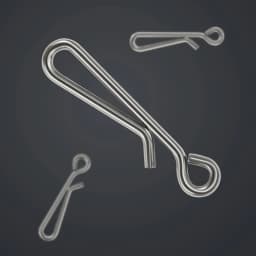 DNDYUJU 30/50/100pcs Stainless Steel Fishing Lure Snap Fishing Swivel Quick Buckle Fishing Barrel Swivel Pin Fishing Accessories