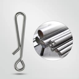 DNDYUJU 30/50/100pcs Stainless Steel Fishing Lure Snap Fishing Swivel Quick Buckle Fishing Barrel Swivel Pin Fishing Accessories