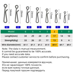DNDYUJU 30/50/100pcs Stainless Steel Fishing Lure Snap Fishing Swivel Quick Buckle Fishing Barrel Swivel Pin Fishing Accessories