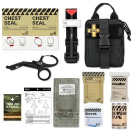 Rhino Rescue EDC Pouch First Aid Kit Tactical Survival Trauma Kit Molle Utility Tool Pouches For Camping Hiking