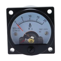 SO-45 AC Analog Ammeter 1A 2A 3A 5A 10A 15A 20A 30A 50A etc, Pointer meter/Current Meter/Panel Meter