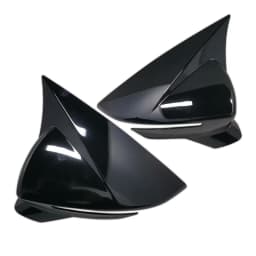 2pcs Car Side Door Rear View Mirror Cover Cap Add on For SEAT Leon MK3 5F ST FR Cupra Ibiza Mk5 Arona KJ7 2017-2020