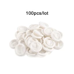 50/100Pcs Protective Fingertip Natural Rubber Gloves Disposable Latex Finger Cots for DIY Epoxy Resin Molds Making Tools