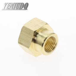 1pcs 1/8 1/4 3/8 1/2 " BSP Female x Female Thread Brass Pipe Fittings Hex Nut Rod Connector Coupling