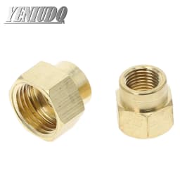 1pcs 1/8 1/4 3/8 1/2 " BSP Female x Female Thread Brass Pipe Fittings Hex Nut Rod Connector Coupling