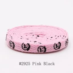 Coolstring Travis X Pink Series Shoelaces Basketball Shoestring Flat Type Laces for Kid Adult Unisex Boots Bootlaces Lacet