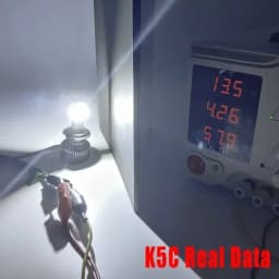 DAWNKNIGHT K5C Led Lamp Double Copper Tube 4300K 110W H7 H4 Led Lights For Car H1 H11 HB3 9005 HB4 9006 Led Headlight Bulb
