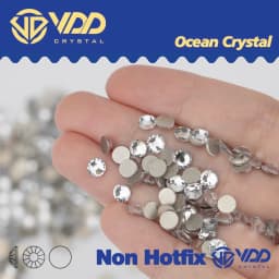 VDD 001 Crystal Non-hotfix Rhinestones Ss3-ss50 Dmc Flatback Applique Crystal Stones Nail Art Accessories Decoration Diy