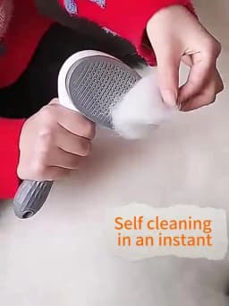Self-cleaning Pet Hair Remove Comb Cat Slicker Brush Pet Hair Removal Comb For Cats Grooming Brushes Dog Combs Cat Accessories