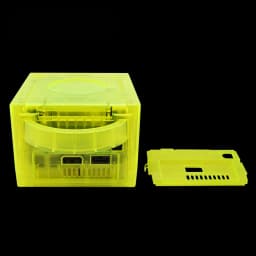 Bitfunx Gamecube NGC Replacement Shell Transparent Case for Gamecube NGC GC Game Console