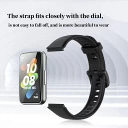 Replacement Strap For Huawei Band 7 Soft Silicone Watchband Smart Watch Accessories Wristband Bracelet For Huawei Band 7 Correa