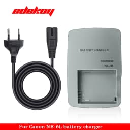CB-2LY CB-2LYE Charger for Canon Batteries NB-6L NB-6LH PowerShot D10 D20 D30 S90 S95 S120 S200 SD770 Is SD980 SD120 S200 SD770