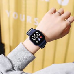 Kids Watch Sport LED Digital Watches Spaceman Silicone Strap Waterproof Electronic Wristwatch for Children Boys Girls Gifts