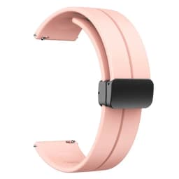 Magnetic Folding Buckle Band for C20 Pro Silicone Strap 22mm for NEW C20 Pro Watchband Bracelet