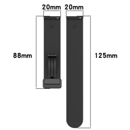 Magnetic Folding Buckle Band for C20 Pro Silicone Strap 22mm for NEW C20 Pro Watchband Bracelet