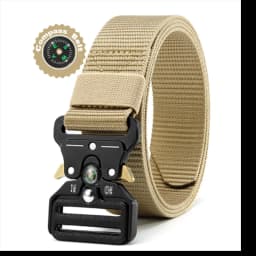 Men's Belt Outdoor Multi Function Compass Belt High Quality Canvas For Nylon Male Luxury Belts Women's Sports Jeans Neutral Belt