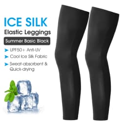 WEST BIKING Summer Cycling Leg Compression Sleeves Outdoor Sports Quick Dry Knee Protection Leggings Running Basketball Anti UV